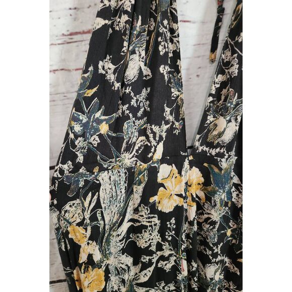 Free People Halter Crop Jumpsuit Size 10 - Picture 5 of 7